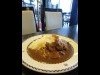 柔らかく煮込まれた牛肉が入った「60円ビーフカレー」