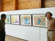 「海の博物館」でグラフィックデザイナー・石田隆さんの特別展