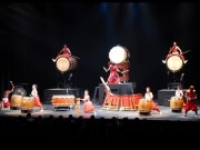 大阪世界陸上閉会式を飾った「倭太鼓飛龍」－志摩で演奏