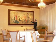 志摩観光ホテル・クラシック蔵・藤田嗣治の大作「野あそび」、神戸に渡る