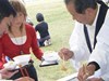 ふぐ汁、ふぐ飯、ふぐのから揚げの3品が付く天然のトラフグ料理。