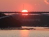 賢島大橋からの夕日