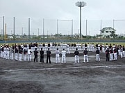 千葉ロッテマリーンズ、石垣島キャンプ打ち上げ