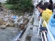 石垣小で「この先、海です。」プロジェクト－雨水溝について学ぶ