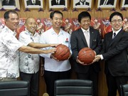 石垣で離島初の「ｂｊリーグ」公式戦開催へ－琉球キングスなどが会見
