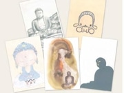 絵の「測り売り」EC店、「大仏アート」ポストカードを発売