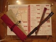 食後にマイ箸を洗ってくれる飲食店リスト「My箸MAP」－自由が丘で配布