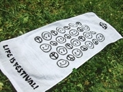 「カッチョイイ」デザインの温泉タオル「LOVE&TOWEL」、人気に