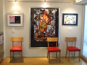 学芸大で「らくがきアート展」－子どもの落書きを原画にしたアート作品紹介
