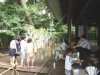 江戸時代の古民家で七夕飾り－碑文谷・すずめのお宿緑地公園で