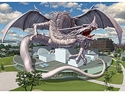 「開田裕治展」8日まで－最終日に「怪獣絵コンテスト」表彰式