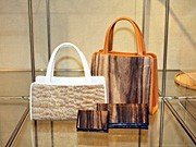 石川ブランドに62製品追加－木と革のバッグなどアイデア新商品ズラリ