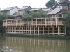 夏の浅野川に「白糸川床」が登場－園遊会実行委初の試み