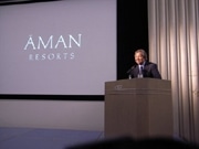 アマンリゾート会長が講演「日本進出1号は京都」