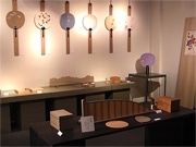 指物師と京繍作家による作品展「木と糸展」－たち吉本店で