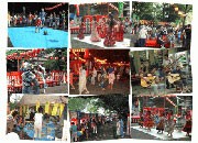 吉祥寺・月窓寺境内で夏祭り－沖縄民謡やエレクトーン演奏も
