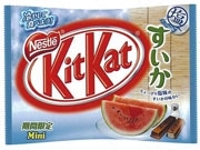 キットカットにスイカ味の新製品－「塩を振りかけた味わい」表現