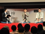 映画「落語娘」原作の永田俊也さん、笑福亭純瓶さんと対談
