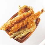 大丸神戸店で「冬迎えの食品祭」－器より大きなエビ天丼も