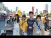 活気あふれる八軒家浜　みん経「小・中学生１日体験記者」レポート