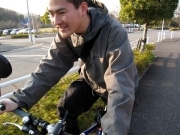 自転車で世界一周「郵便配達」－ウェブマガジン「リアン」でレポート