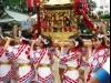 京橋コムズで天神祭前夜祭－ギャル御輿02