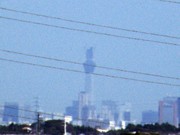 「町田から東京スカイツリーが見えた！」－ツイッターで小さな話題に