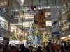 相模大野駅SSでクリスマスツリー点灯式