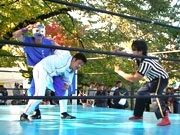 「信州プロレス」が松本で初の興行－最後は「アップル！アップル！」
