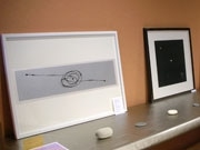 砂、石などを使った「サンドアート作品展」－ワークショップやライブも