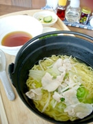 安曇野に製麺所直営ラーメン店「麺元やまざき」－夜はバーで二毛作営業