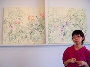 画家・木村彩子さんが描く「松本の色」作品展－松本・安曇野で同時開催