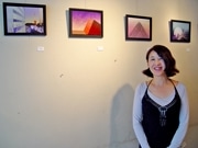 世界の建築物をモチーフにしたアート展－デジタル処理で独自の作風に