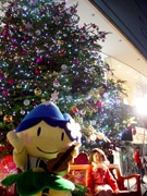 松本パルコでクリスマスツリー点灯式－ミス松本やアルプちゃんも出席