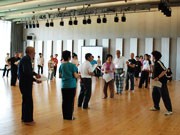 「信州・まつもと大歌舞伎」市民キャストが初げいこ－ラップ調のせりふ練習も