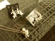 ビンテージパーツをふんだんに使ったアクセ展－松本のギャラリーカフェで