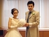 松本のサッカースタジアムで人前結婚式
