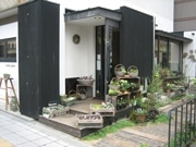 ビルの立ち並ぶ南堀端の街中に生花店－祝谷から移転オープン