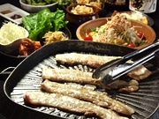 名駅に韓国焼肉料理「サムギョプサル」専門店－ヘルシーな豚肉使用