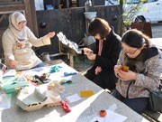 笠間で刺し子のワークショップ－日本の伝統手芸普及へ