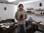 水戸にギャラリー新店－オープニングは益子焼の作家展