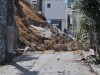 地震のつめ跡残る水戸