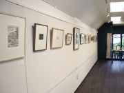 盛岡の旧老舗旅館で「銅版画」作品展－蔵書票（エクスリブリス）134点も