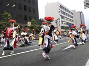 盛岡で「さんさ踊り」がスタート－太鼓の音、街中に響く