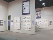 岩手町で「マンガ百科繚乱」展－岩手の漫画家53人の原画748点展示