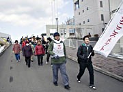 三陸沿岸を徒歩で走破する「三閉伊ウォーク」スタート－全行程300キロ