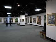 沖縄の絵画サークル「ペンドル」が20周年記念展－130号の大作も