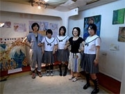 開邦高の生徒6人が初のグループ展－おきなわ時間美術館で