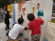 「御堂筋パレード」おまつり広場－御堂筋開放でステージやアート多彩に