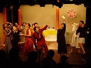 道頓堀極楽商店街「ゑびす座」で「吉本新喜劇」風演劇
